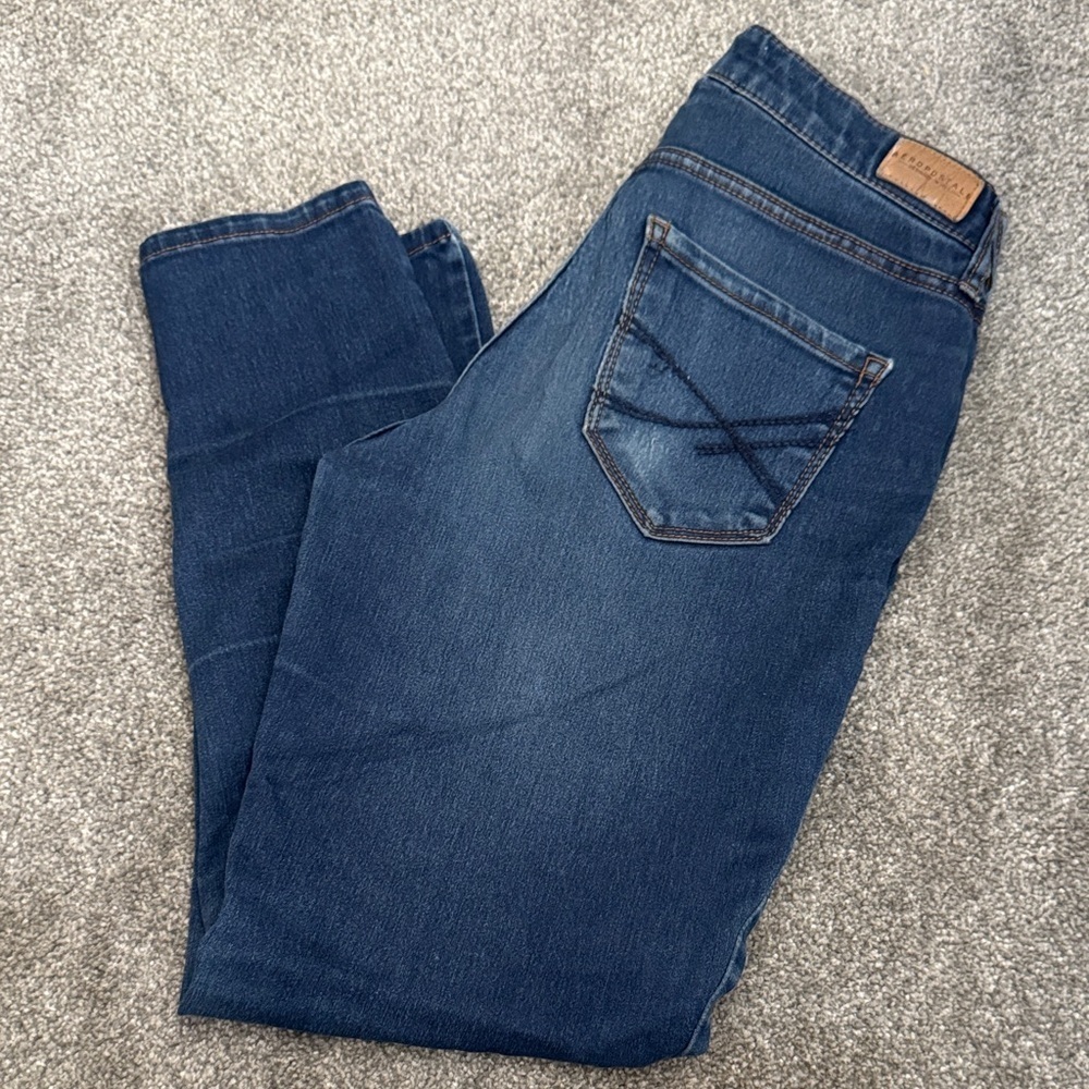 Aeropostale Blue High Waisted Jeggings